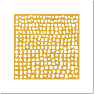 Dots (Mustard Yellow) Posters and Art